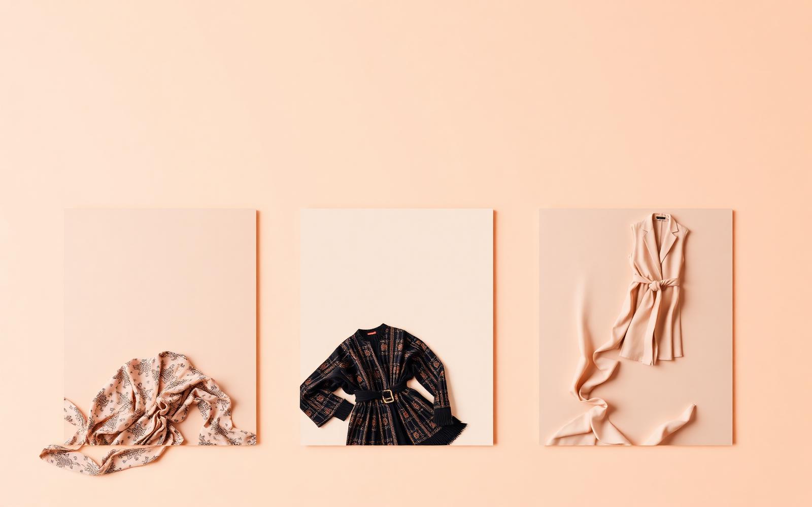 Fashion campaign creatives used as reel covers
